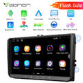 Eonon CarPlay 9" Autoradio Android 13 GPS Navi 2 DIN Für VW GOLF 5 6 Passat Polo