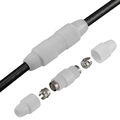 Kabel Verbinder Koaxial Antennen TV SAT Demontierbar KOAX Anschlusskabel koaxial