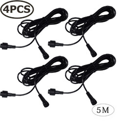 8er Set Gartenstrahler LED Strahler mit Erdspieß Gartenleuchte Gartenbeleuchtung