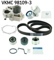 SKF Wasserpumpe + Zahnriemensatz Zahnriemen-Set VKMC 98109-3