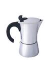 BasicNature Espresso Maker Edelstahl 4 Tassen Espressokanne Espressokocher