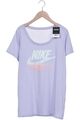 Nike T-Shirt Damen Shirt Kurzärmliges Oberteil Gr. S Baumwolle Flieder #dn8ubin