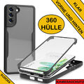 360 Hülle Für Samsung S24 S23 Plus Ultra A55 S22 A15 A35 A25 Rundum Full Cover