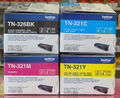 4 x Original Brother Toner TN-326BK TN-321C TN-321M TN-321Y NEU+OVP A-Ware