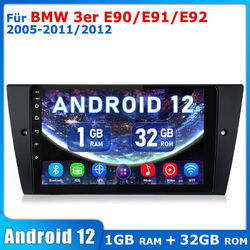 1+32G Android 13 Autoradio 4 Kern Für BMW 3er E90 E91 2005 GPS Nav BT WIFI DAB+