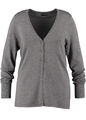 SAMOON Strickjacke/Cardigan by Gerry Weber Basic grau langarm NEU Damen Gr.