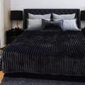 Kuscheldecke XXL Fellimitat Nerzoptik Wohndecke Tagesdecke Sofaüberwurf Plaid DE