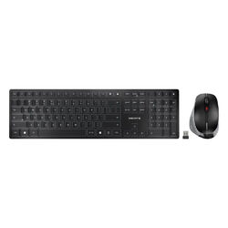 Cherry DW 9500 Slim, Kabelloses Maus/Tastatur-Set, Bluetooth und RF-Übertragung,