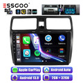 Android 13 Auto 2+32G CarPlay Autoradio GPS RDS Kam Für Suzuki Swift III 03-2010