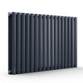 Heizkörper Badheizkörper Thermostat Warmwasser Flachheizkörper 1445 W Schwarz