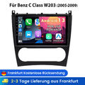 Für Mercedes C Class W203 2005-09 Android 13 Autoradio GPS Navi BT CarPlay 2+64G