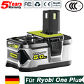 18V 5.0Ah Akku für RYOBI One+ Plus Lithium Batterie RB18L50 P108 P104 P109 P107