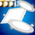 LED Panel Downlight Einbauleuchte Strahler Deckenleuchte 24W 18W 15W 12W 9W 6W