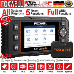 Foxwell Profi KFZ Diagnosegerät Auto OBD2 Scanner All System DPF ABS SRS SAS ÖL