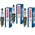 3x BOSCH Zündkerze Zündkerzen für VW Golf VII 5G1 BQ1 BE1 BE2 2.0 GTI Polo AW1