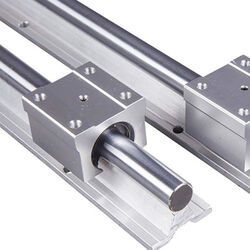 2X SBR12 300mm-1500mm Linearführung Linearwelle Rail + 4X SBR12UU Lagerblock