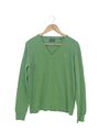 GANT V-Ausschnitt-Pullover Damen Gr. DE 42 grün Casual-Look