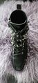 Biker Boots ZARA echt Leder Schwarz mit Strass 