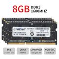 Crucial 32GB 16GB 8GB DDR3L 1600MHz  PC3L-12800S Laptop Arbeitsspeicher RAM DB