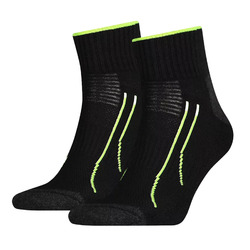 PUMA 8-16 Paar Performance Train Quarter Socken Unisex Sportsocken mit COOLMAX