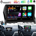 DAB+ 9" Für Mercedes Benz C Klasse W204 Autoradio Android 13 CarPlay WIFI BT GPS