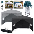 Pavillon 2.5x2.5m Faltpavillon Partyzelt Gartenzelt Wasserdicht Klappzelt Zelt