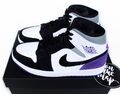 Nike Air Jordan 1 Retro Mid SE Varsity Purple Black White UK 13 US 14 EUR 48 NEU