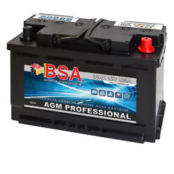 Solarbatterie 85AH 12V AGM GEL USV Batterie Versorgung Boot Wohnmobil 80AH 90AH