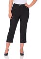 KjBRAND Damen 7/8 Hose Gerade Stretch Sommer schwarz NEU