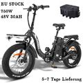 FAFREES F20 X-Max 20 Zoll Elektrofahrrad Klapprad 750W 30Ah eBike  E Citybike