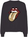 The Rolling Stones NMAriel Glitter Rolling Stones Sweat Frauen Sweatshirt