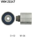 SKF Vkm21147 Umlenk Führungsrolle Zahnriemen für Audi Ford Skoda VW 99->