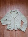 Marc Cain MARCCAIN Designer Blazer Jacke Lindgrün Gr. 36 S N2, Seidenapplikation