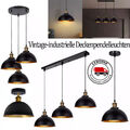 1,3 Weg Hängeleuchte Pendelleuchte Vintage industrielampe Deckenlampen Licht E27