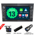 DAB+ Android 13 CarPlay Autoradio GPS Navi RDS Für Opel Astra H Corsa C D Zafira