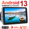 Pumpkin 10.1" Android 13 Autoradio GPS Navi Carplay Doppel DIN DAB WiFi 4GB 64GB