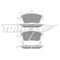 1x Bremsbelagsatz, Scheibenbremse TOMEX Brakes TX 19-01 passend für SSANGYONG