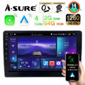 DAB+KAM 2+64G Android14 Autoradio GPS Navi CarPlay Für Peugeot Partner 2008-2017