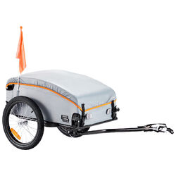 VEVOR Fahrradanhänger Max. 45kg 100lbs Transportanhänger Lastenanhänger Fahrrad