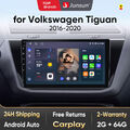 Für VW Tiguan 2016-2020 10" Android 13 Autoradio GPS NAVI WIFI BT Carplay 2+64G