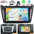 DAB+ 9" Für Mazda 6 GH 2007-2012 Autoradio GPS Navi Bluetooth Android 13 CarPaly