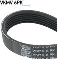 SKF VKMV6PK905 Keilrippenriemen Keilriemen für Citroen für Peugeot für Mini 