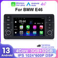 Android 13 Apple Carplay Autoradio GPS RDS WiFi Für BMW 3er E46 M3 Rover 75 MGZT