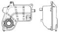 MAHLE ORIGINAL CRT 25 000S Ausgleichsbehälter Kühlmittel Kühlwasser