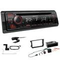 Kenwood Autoradio Spotify DAB Bluetooth Einbauset für Skoda Yeti 5L ab 2009