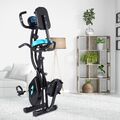 Heimtrainer Ergometer Fahrrad Trimmrad Indoor Cycle Klappbar X-bike Heimtrainer