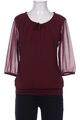 ZERO Bluse Damen Oberteil Hemd Hemdbluse Gr. EU 34 Bordeaux #msexb5m