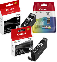 5x TINTE PATRONEN Original CANON PIXMA IP4850 IP4950 IX6550 MG5150 MG5250 MG5350