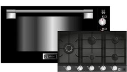 Gasbackofen 90 cm Kaiser EG 9371 Einbau 98L+Gas-Kochfeld,90cm KCG 9387