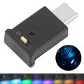 USB LED Umgebungslicht 8 Farben RGB Dynamischer Einstellbar Wandel Typ C